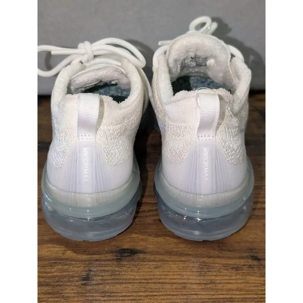 Nike Shoes Women's 6.5 Air Vapormax 2023 FK Flyknit White Platinum (DV6840 100)